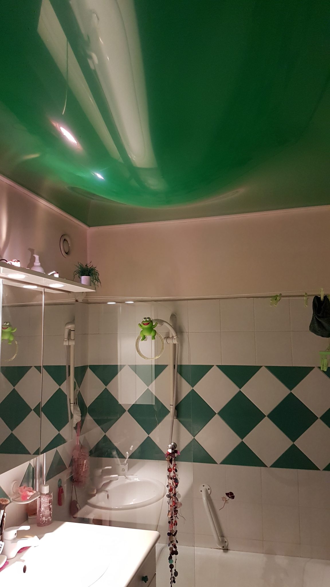 Plafond tendu degat des eaux